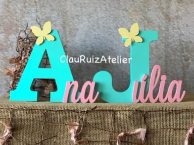 Jardim Encantado - Nomes Personalizados