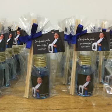 Mini Aromatizador Lembrancinha Formatura Gestão Comercial