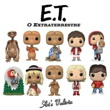 Display de Mesa E. T. o Extraterrestre - 28cm