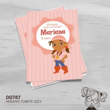 Adesivo Tubete Izzy - 00787