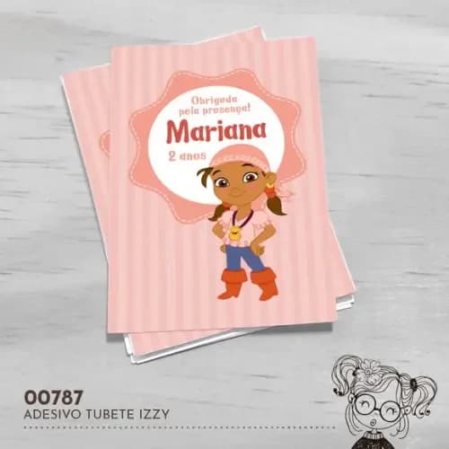 Adesivo Tubete Izzy - 00787