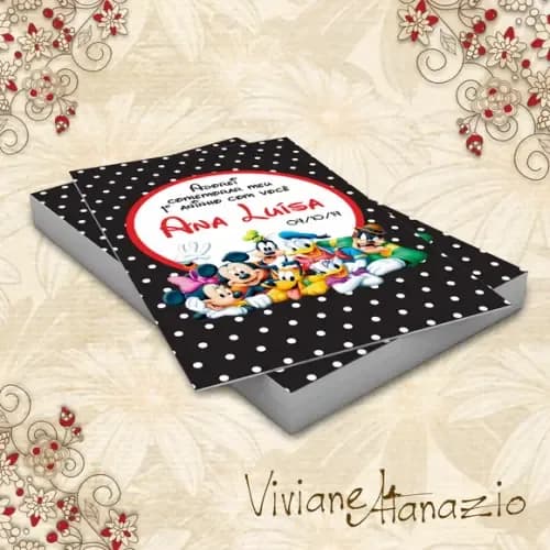 Adesivo Tubete Turma do Mickey - 00182