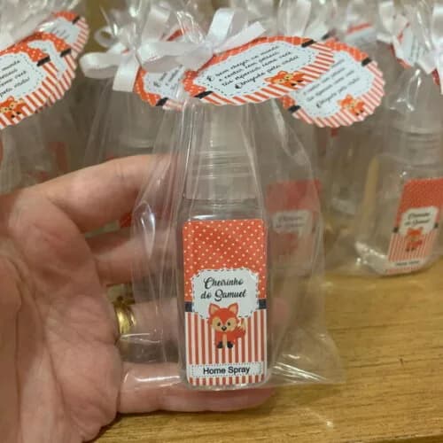 Lembrancinha Maternidade Home Spray Raposa