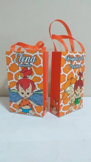 Sacolinhas Personalizadas Pedrita para Lembrancinhas