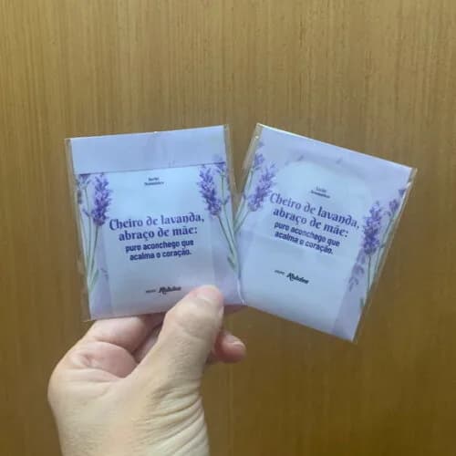 Brinde Dia das Mães Sachê Aromático Gaveta
