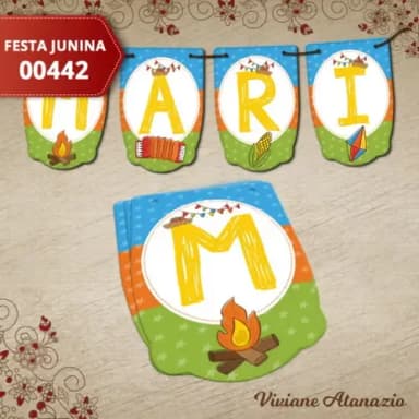 Bandeirola Festa Junina - 00442