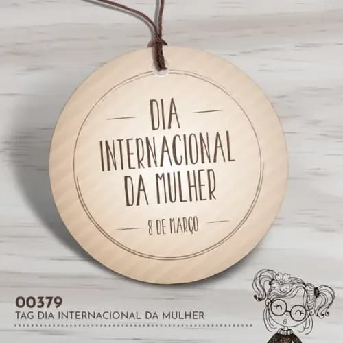 Tag Redonda Dia Internacional da Mulher - 00379