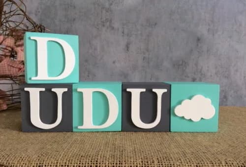 Cubos 6x6cm Nuvem