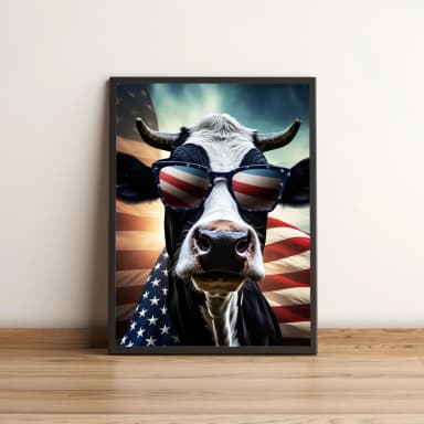 Quadro Vaca Americana 200