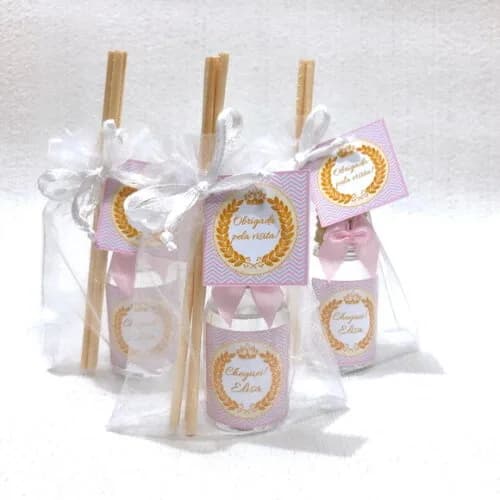 Lembrança Maternidade Aromatizador Realeza Coroa Rosa