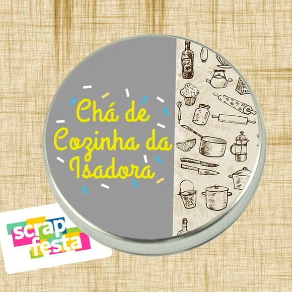 Latinhas 5x1 Festa Chá de Panela