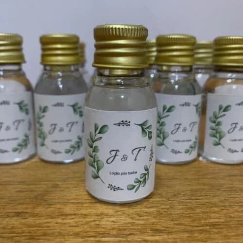 Lembrancinha Loção Pós-barba Padrinho Casamento