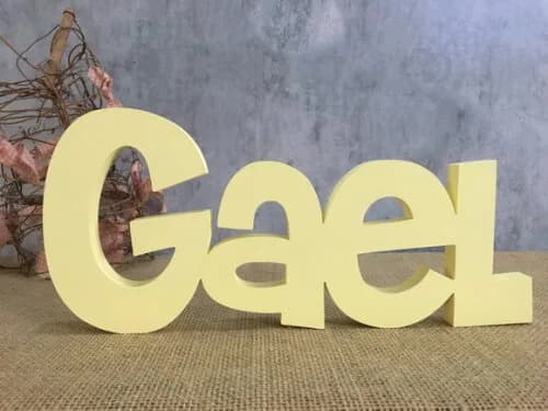 Letras de MDF -Nomes