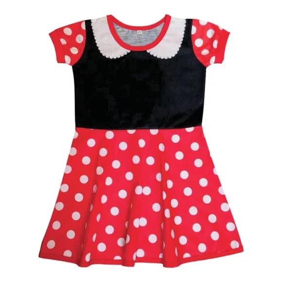 Vestido Infantil Ratinha