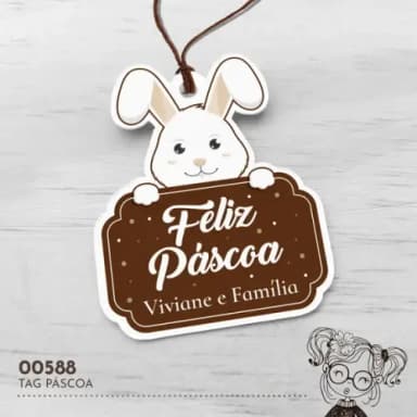 Tag Especial de Páscoa - 00588