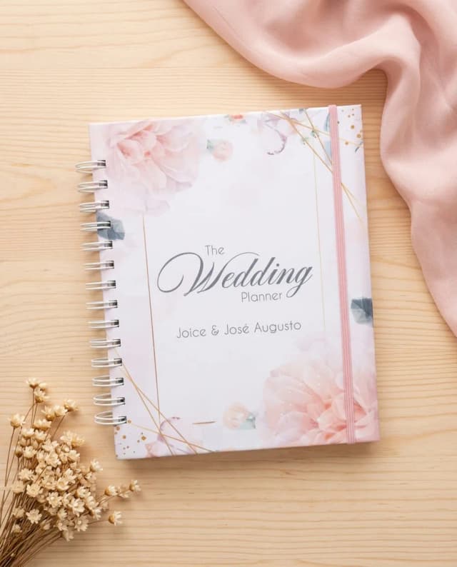 Planner da Noiva Personalizado + Divisórias - Escolha a Capa