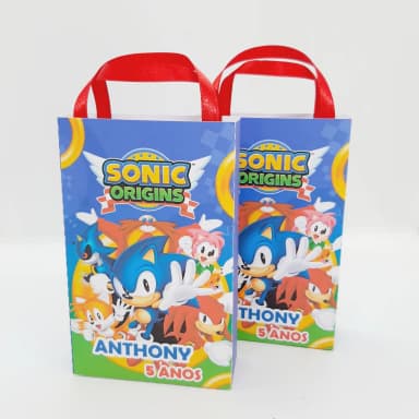 PEGUE E MONTE - Sacolinha Surpresa Personalizada S0NIC
