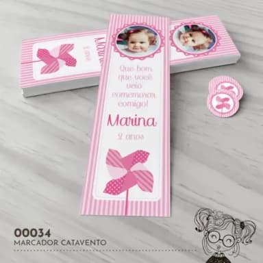 Marcador de Livro Catavento - 00034