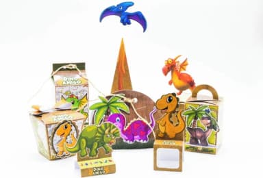 Kit 60 Lembrancinhas Dinossauro