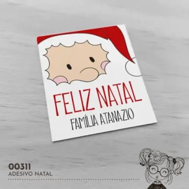 Adesivo Natal - 00311