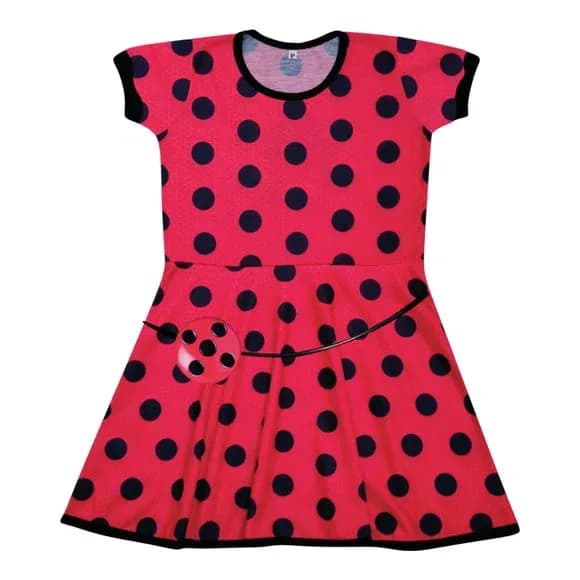 Vestido Infantil Joaninha