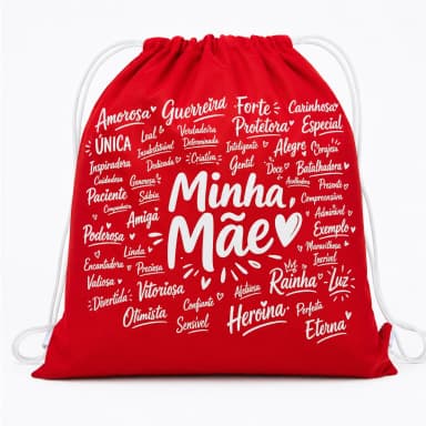 Dia das Mães Mochila para brinde personalizada