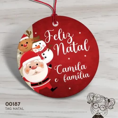 Tag Redonda Natal - 00187