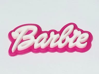 Aplique Nome Barb Emborrachado Pacote com 6 Unidades
