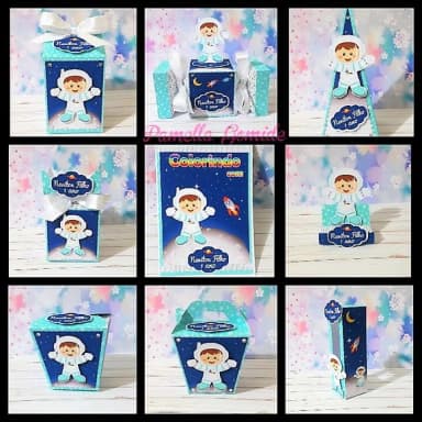 Kit 30 Lembrancinhas Astronauta