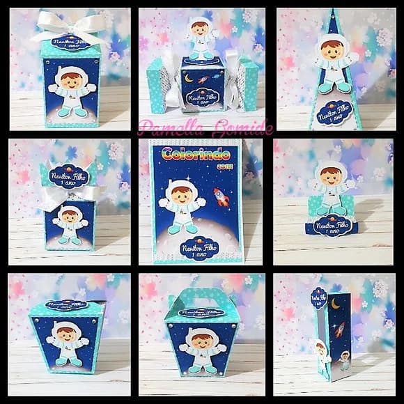 Kit 30 Lembrancinhas Astronauta