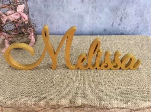 Letras de MDF -Nomes- Linha Cursiva