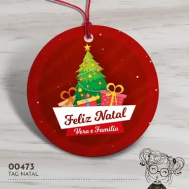 Tag Redonda Natal - 00473