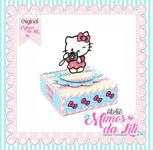 Kit 30 Lembrancinhas Hello Kitty