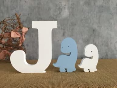 Iniciais com Dinossauros