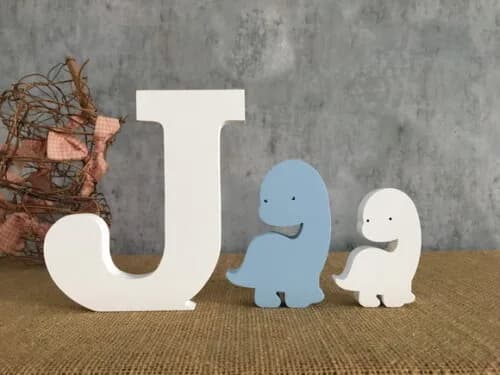 Iniciais com Dinossauros