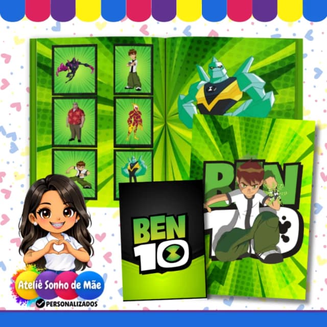 Album de Figurinhas Personalizados