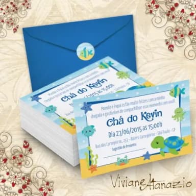 Convite Fundo do Mar - 00094