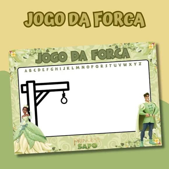 Jogo da Forca Personalizado