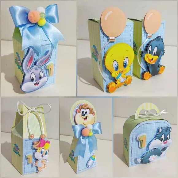 Kit 30 Lembrancinhas Looney Tunes