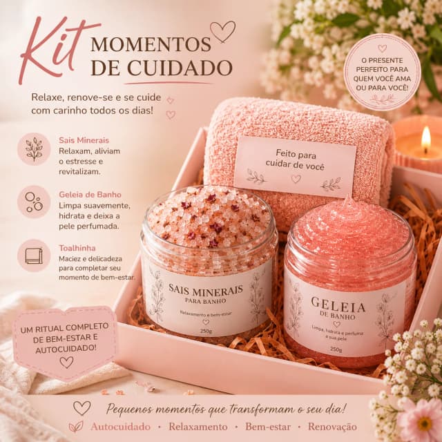 Kit Banho Relaxante