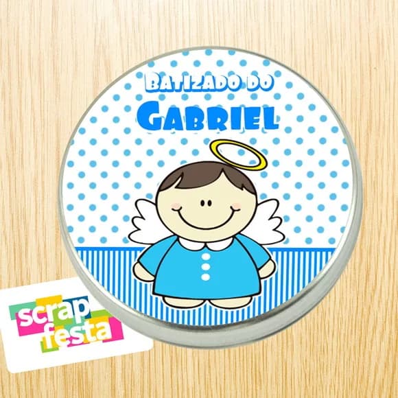Latinhas Personalizadas Festa Batizado
