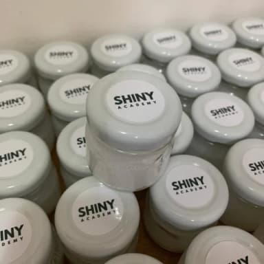 Brinde Corporativo Vela Vegetal Aromática Potinho Vidro Logo