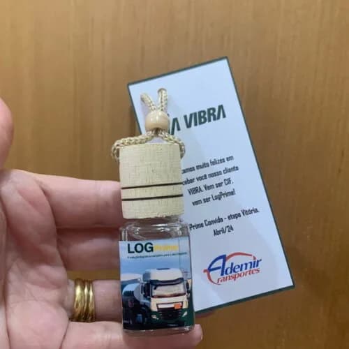Aromatizador p/ Carro Brinde Transportadora