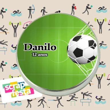 Latinhas Personalizadas Festa Futebol