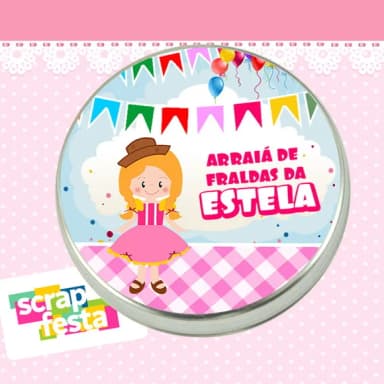 Lembrancinhas de Chá de Bebê Latinhas