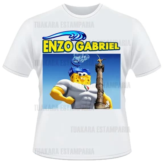 Camiseta Bob Esponja 4 - filme