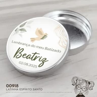 Latinha Adesivada Espírito Santo - 00918