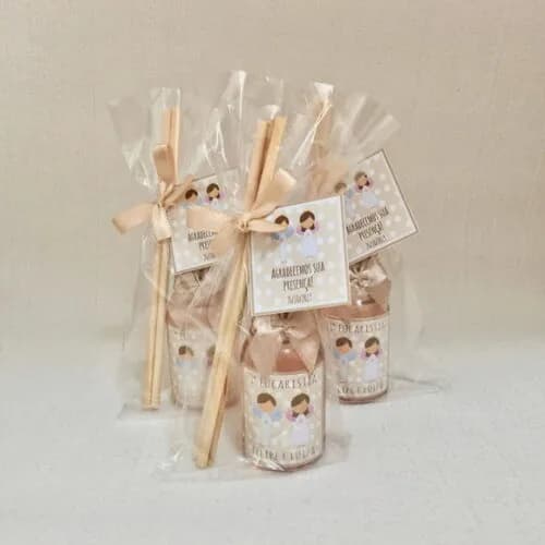 Lembrancinha p/ 1 comunhão casal Aromatizador