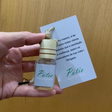 Aromatizador p/ Carro Brinde Concessionária com Logo