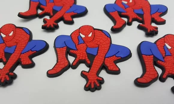 Aplique Herói Aranha Emborrachado de 4,9cm
